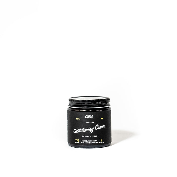 Conditioning Cream black container white background