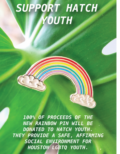 Rainbow Pin for Hatch Youth